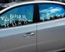 Lovely Figures Wall Decal Car Sticker Modern Vinyl Wall Decals